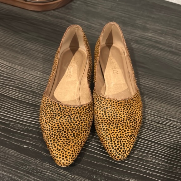 Madewell Shoes - Madewell Leopard haircalf Women's Flats